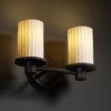 POR-8512-10-WFAL-MBLK Bathroom Fixtures-Two Lights - 670413 - Capital Lighting, Inc.