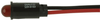 Panel Mount Indicator, Led, 6.35Mm, Red, 12V; Led Color Dialight - 05B4476 - Newark, An Avnet Company
