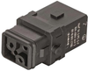 Rectangular Pwr Insert, Socket, 4Pos; Product Range Harting - 39AJ5761 - Newark, An Avnet Company