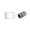 10mm shaft Dia. Fastlock Collar, Fast On, Fast Off, with no tool needed for installation -- S25FLYM0394
