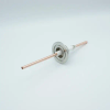 RF Power Feedthrough, 8000 Volts, 10 KW @ 450 KHz, 1 Tube, 0.25″ Copper Conductor, 2.16″ QF / KF Flange - A0564-1-QF - MPF Products, INC.