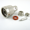 N Male (Plug) Connector For RG59, RG62, RG210 Cable, Clamp/Solder - SC9181 - Fairview Microwave Inc.
