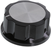 Fluted Knob, Black, 38.1Mm; Shaft Type Alcoswitch Te Connectivity - 77B8487 - Newark, An Avnet Company