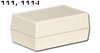 S-Series Two Piece Electronic Enclosure - 111 - Serpac Electronic Enclosures