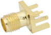 SMA Female (Jack) PCB Connector .062 inch End Launch .030 inch Diameter, Solder - FMCN1142 - Fairview Microwave Inc.