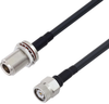 Rf Cable, N Type Bhd Jack-Tnc Plug, 10Ft; Connector To Connector L-Com - 84AH3408 - Newark, An Avnet Company