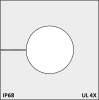 KT Cable Grommets, Gray- for Cable Diameters 1 - 35 mm / IP66 / IP68 / UL Type 12/4X* -- 41220
