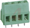 Block, Terminal; 30 to 14 AWG; 4; Vertical; 15/16 A; 300/450 V; 1.3 mm; 8.3 mm - 70078277 - Allied Electronics, Inc.