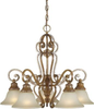 2419-05-41 Mid. Chandeliers-Glass Down - 413743 - Capital Lighting, Inc.