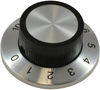 Straight Knurled Skirt Knob, 6.35Mm; Shaft Type Alcoswitch Te Connectivity - 57F2363 - Newark, An Avnet Company