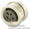 Circular Connector, 723 Series, Receptacle, 4, Socket, Solder, Panel Mount Rohs Compliant Binder - 23M8030 - Newark, An Avnet Company