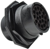 Circular Connector, Rcpt, 19Pos, Jam Nut; Product Range Amphenol Sine/tuchel - 73AC8565 - Newark, An Avnet Company