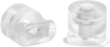 Flat suction cup (oval) for narrow or curved workpieces SGO 7x3.5 SI-60 N003 - 10.01.01.00464 - Schmalz Inc.
