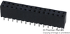 Connector, Rcpt, 18Pos, 2Row, 2Mm Rohs Compliant Samtec - 68AJ2158 - Newark, An Avnet Company
