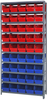 Storage Shelving with Bins - 1275-202 - Simplastics