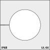 KT CR | Cable Grommets- for the Use in Cleanrooms, 1 - 35 mm / IP66 / IP68 / UL Type 12/4X* - 41226.600 - icotek Corp