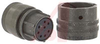 connector,metal circ,class e,str plug w/cable clamp,sz12,8#20 solder socket cont - 70143407 - Allied Electronics, Inc.
