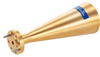 Conical Gain Horn Waveguide Antenna, WR-10, 77 GHz to 87 GHz, UG-387/U Round Cover Flange, 25 dBi Nominal Gain -- FMWAN1056 - Image