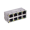Modular/Ethernet Connector (RJ45, RJ11) Jacks - 5843-HCJ24-804SK-L21-ND - DigiKey