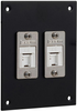 Universal Sub-Panel, 2 Category 6 Tool-Less Poe+ Compliant Jacks Rohs Compliant L-Com - 07AH3417 - Newark, An Avnet Company