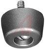 Plastic Foot; Polyethylene; Black; 0.75in.; 0.375 in.; 0.375 in.; 0.250 in. - 70149010 - Allied Electronics, Inc.