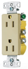 Duplex/Single Receptacle - RRD15I - Hubbell Incorporated