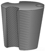 Flexible Cord/Cable Support Wedging Plug -- SPLG-2500-2