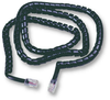 Coiled Cord, Rj45 Plug, 3.3M, Black; Cable Length Metric Tuk -- 33AC3948