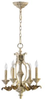 6037-4-70 Mini Chandeliers-Candle - 606453 - Capital Lighting, Inc.