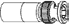 Reverse Polarity BNC Plug for RG 58,141 - 031-5705 - Amphenol RF