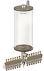 Levelux Clear View Multiple Feed Electro Lubricator, 1 gal Acrylic Reservoir, 14 Feeds, 1/4” OD Tube Outlets, 120V/60Hz - B5177-128AB1412061W - Oil-Rite Corp.