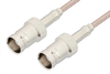 BNC Female to BNC Female Cable 48 Inch Length Using RG316 Coax - PE3505-48 - Pasternack