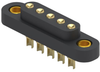 Connector, Header, 5Pos, 4Mm, Solder; Spring Loaded Connector Type Mill Max -- 78AC3574