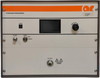 Solid-state, selfcontained, air-cooled, broadband amplifier -- 500u1000