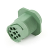 Amphenol Sine Systems AHD17-9-1939PES80 AHD 9-Pin Receptacle, J1939 (TYPE 2), Jam Mount With Extended Shroud -- 39348 - Image