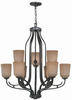 LS-19749 Mid. Chandeliers-Glass Up - 662264 - Capital Lighting, Inc.