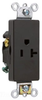 Duplex/Single Receptacle -- 26361-BK - Image