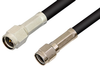 SMA Male to Reverse Polarity SMA Male Cable 72 Inch Length Using RG58 Coax, RoHS - PE34116LF-72 - Pasternack