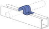 Channel Conduit/Cable Clamp -- P2008 HG - Image