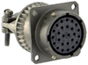 Circular Connector Receptacle, Size 22, 34 Position, Wall; Product Range Amphenol Industrial - 57K0067 - Newark, An Avnet Company