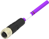 Sensor Cord, 2P M12 Rcpt-Free End, 32.8 ; Connector Type A Te Connectivity - 50AH4034 - Newark, An Avnet Company
