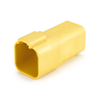 Amphenol Sine Systems AT04-6P-YLW 6-Way Connector Receptacle DT04-6P Compatible, Yellow - 39885 - Waytek, Inc.