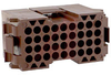 Connector, Soft Shell; Receptacle; 36; 14 A (Max.); 600; Thermoplastic; Red - 70087347 - Allied Electronics, Inc.