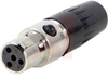DIN Plug; Straight Female Cord Plug; 510000 Megohms (Min.) @ 500 VDC; 5 A - 70214278 - Allied Electronics, Inc.
