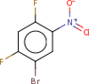 5-Bromo-2,4-difluoronitrobenzene -- 4654-B-01 - Image