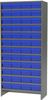 Shelving, Steel Shelving Kit, 48 AkroDrawers - ASC1879188BLU - Akro-Mils, Inc.