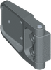 180 deg Hinge for insulated doors -- 1091-U117 - Image