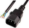Power Cord, Iec 60320 C14-Free End, 1M; Connector To Connector Pro Elec - 70AJ6510 - Newark, An Avnet Company