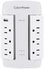 Surge Protector, 45Ka, 125V, 6 Outlet; No. Of Outlets Cyber Power Systems - 38AH5171 - Newark, An Avnet Company