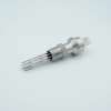 Power Feedthrough, 2000 Volts, 10 Amps, 10 Pins, 0.056″ Alumel Conductors, 0.5″ NPT Fitting - A0424-12-NPT - MPF Products, INC.